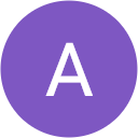 The letter A on a purple background representing the user Alex.