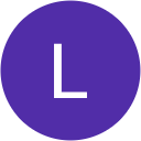 A letter L on a purple background for the user Lyndsi