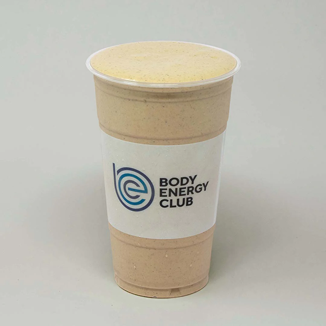 PB Oat Milk Latte Smoothie from Body Energy Club