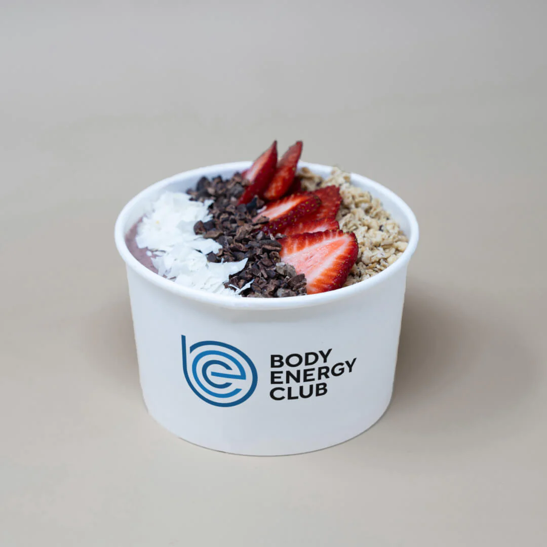 Strawberry Acai Bowl from Body Energy Club